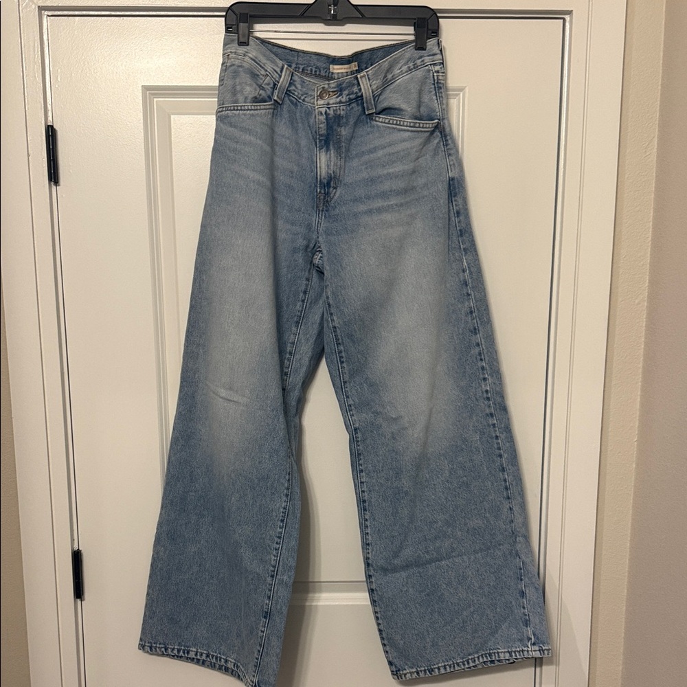 Levi's Light Blue Flare & Wide Leg Jeans
